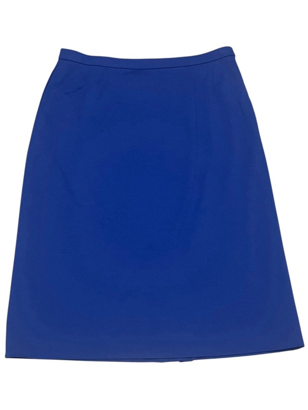 Bleyle Royal Blue Pull On Wool Blend Midi Skirt Size 14 NWT